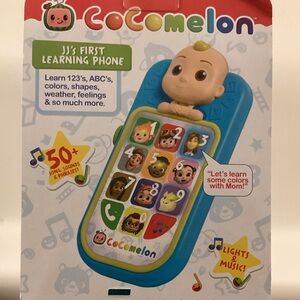 CoComelon Interactive Learning Phone - Blue and Red